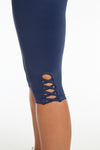 Indigo ¾ leggings