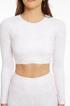 Snake eyes long sleeve crop